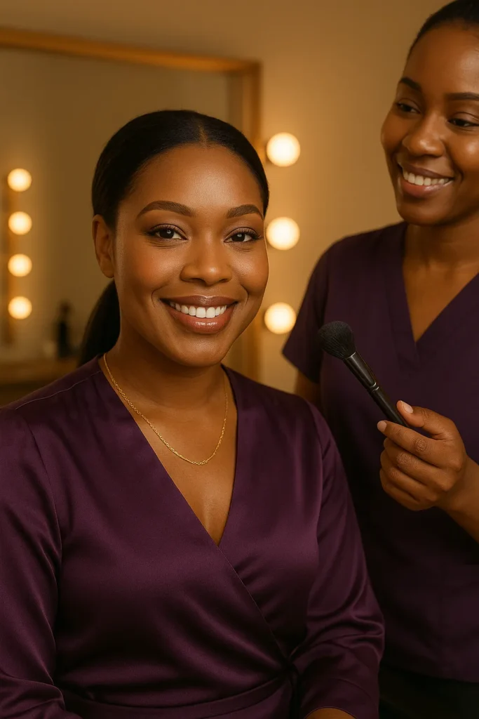 litecare woman make up